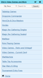 Mobile Screenshot of ottosvideogamesandmore.com